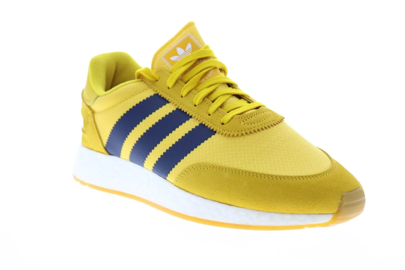 Adidas I-5923 BD7612 Mens Yellow Lace Up Lifestyle Sneakers Shoes