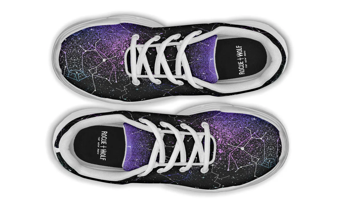 Aurora Chunky Sneakers - Light Breathable and Comfortable Sports Shoes with Platform Soles