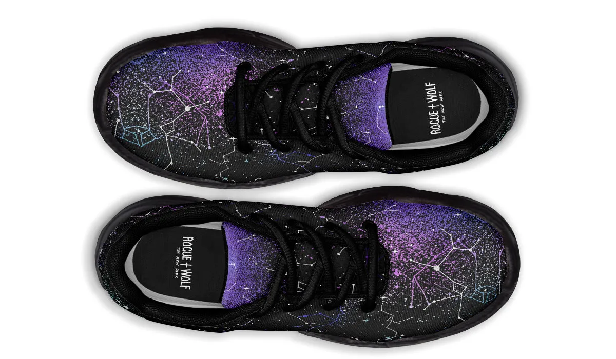 Aurora Chunky Sneakers - Light Breathable and Comfortable Sports Shoes with Platform Soles