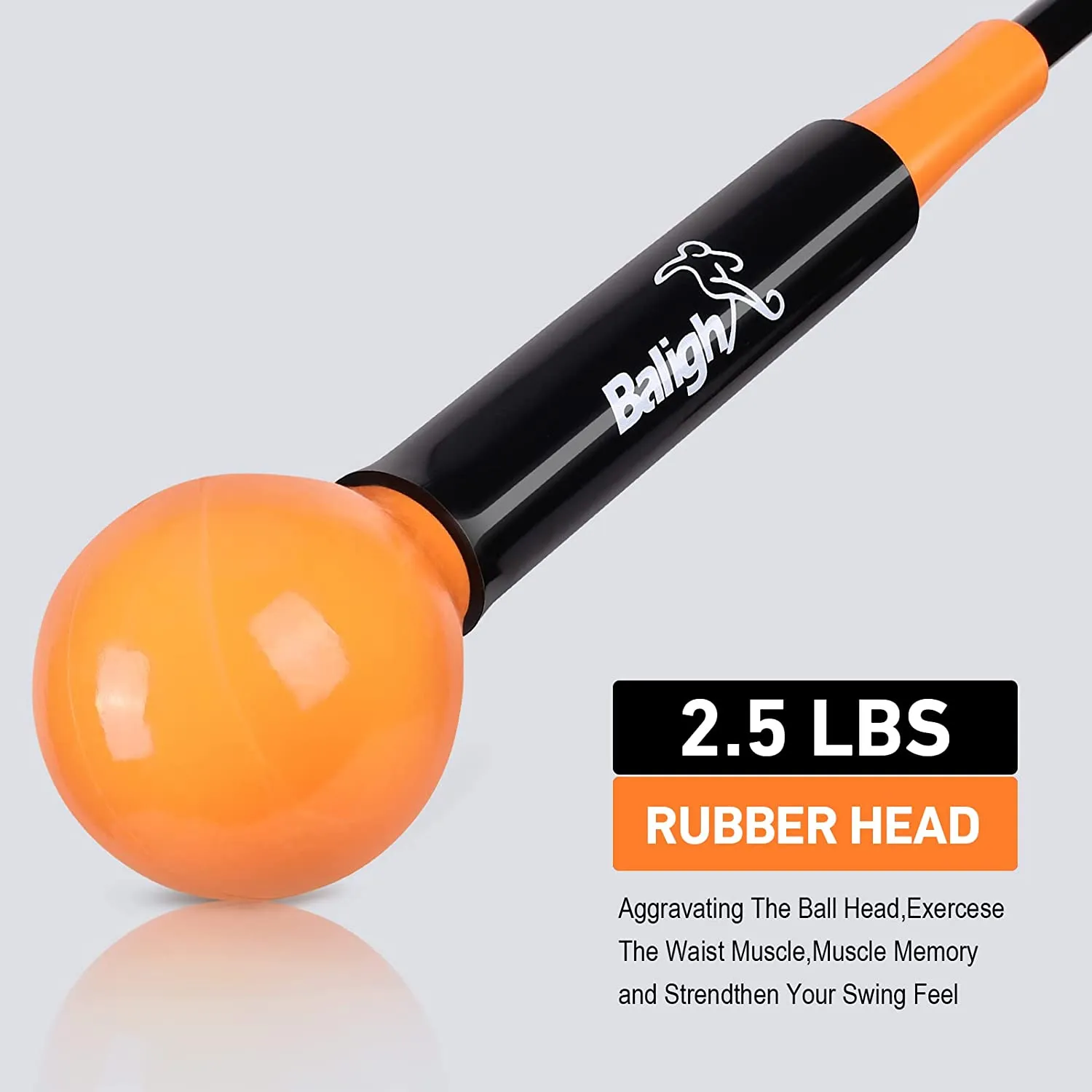 Balight Golf Swing Trainer Aid and Correction for Strength Grip Tempo & Flexibility Training Suit for Indoor Practice Chipping Hitting Golf Accessories