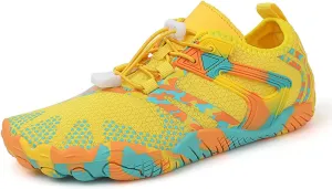 Barefoot Water Shoes for Women Men, Barefoot Shoes with Wide Toe Box, Non-Slip & Quick Dry Breathable Beach Pool Aqua Swim Surf Hiking Walking Shoes