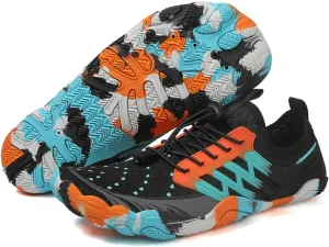 Barefoot Water Shoes for Women Men, Barefoot Shoes with Wide Toe Box, Non-Slip & Quick Dry Breathable Beach Pool Aqua Swim Surf Hiking Walking Shoes