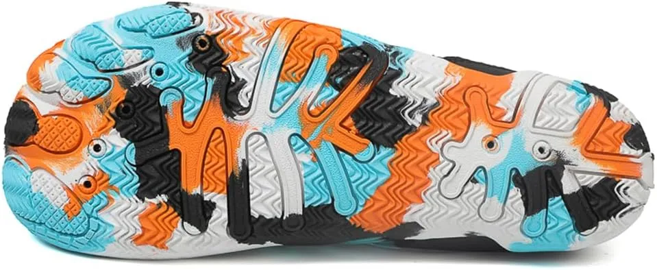 Barefoot Water Shoes for Women Men, Barefoot Shoes with Wide Toe Box, Non-Slip & Quick Dry Breathable Beach Pool Aqua Swim Surf Hiking Walking Shoes