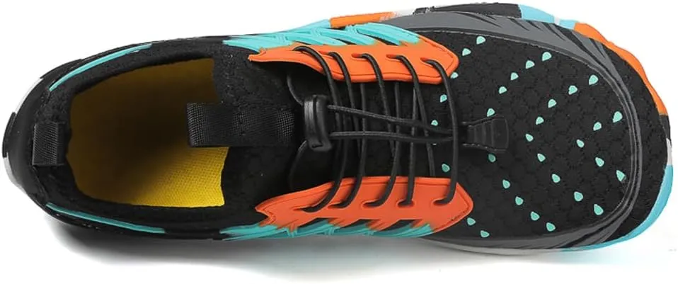Barefoot Water Shoes for Women Men, Barefoot Shoes with Wide Toe Box, Non-Slip & Quick Dry Breathable Beach Pool Aqua Swim Surf Hiking Walking Shoes