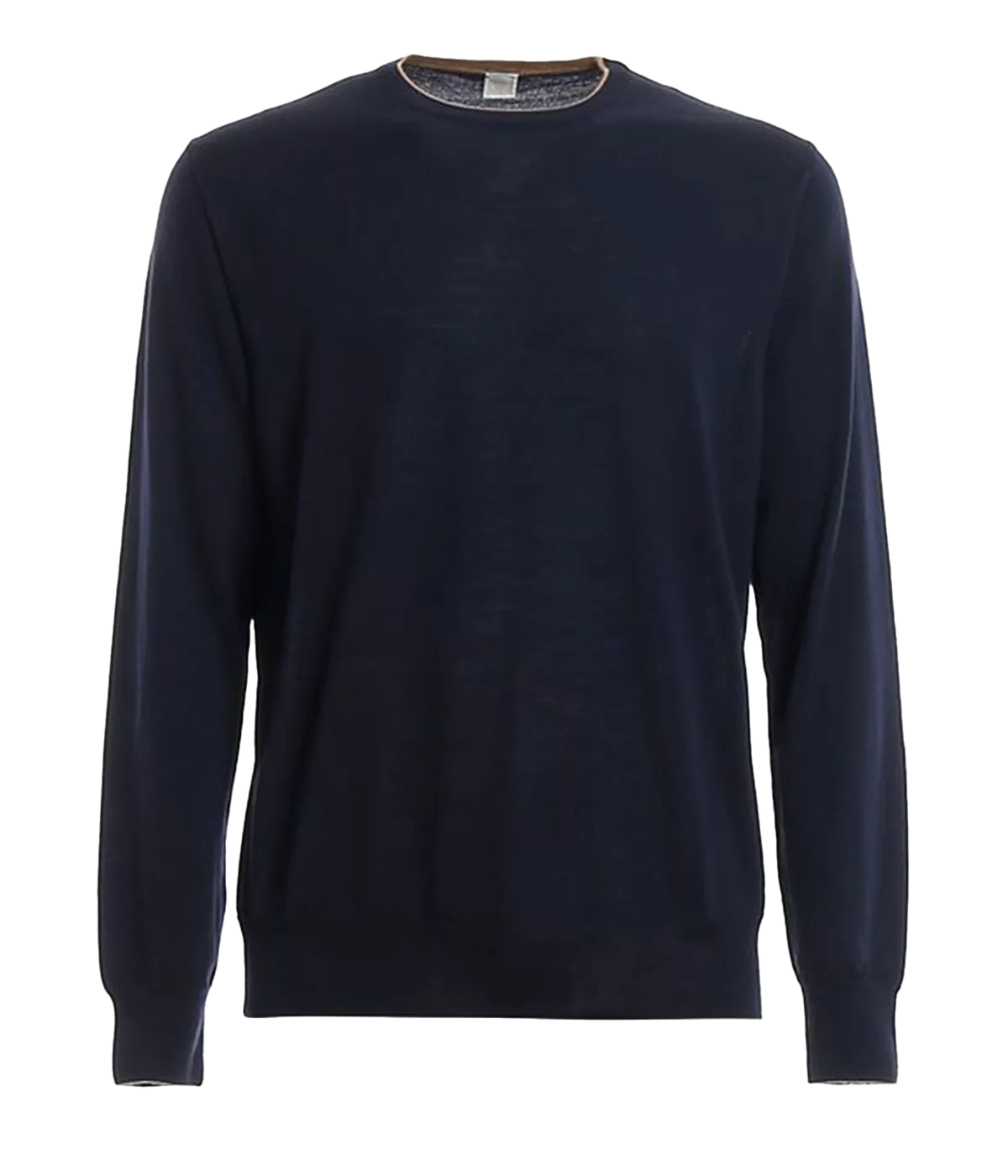 Crew Neck Sweater in Blu