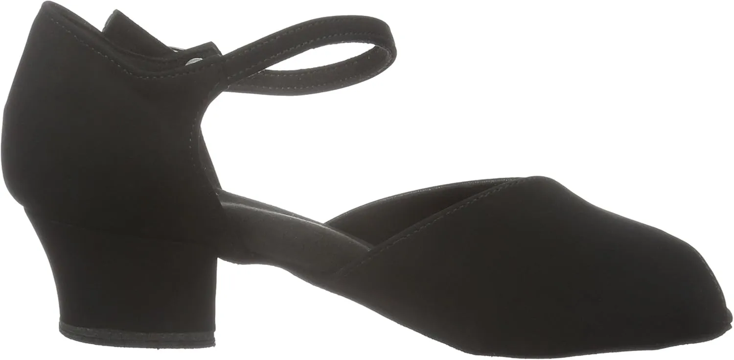 Diamant Ladies Dance Shoes 001-103-040 - Nubuk Black - 3,7 cm Cuban