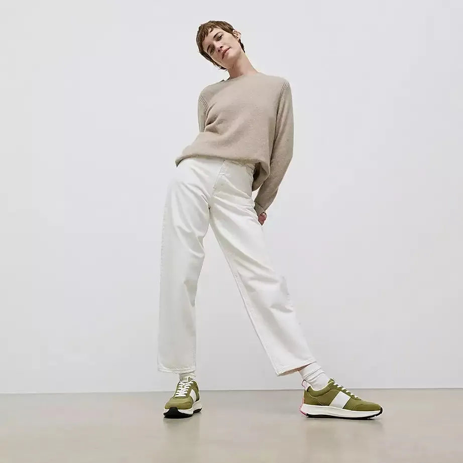 FitFlop F-Mode Flow Fabric/Suede/Leather Flatform Sneakers Camo-Green Mix