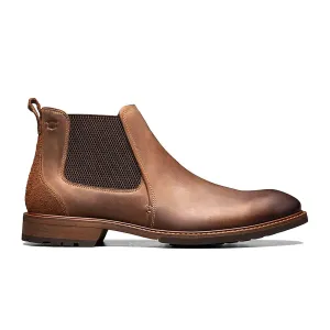 Florsheim Lodge Plain Toe Gore Boot (Men) -  Brown Crazy Horse