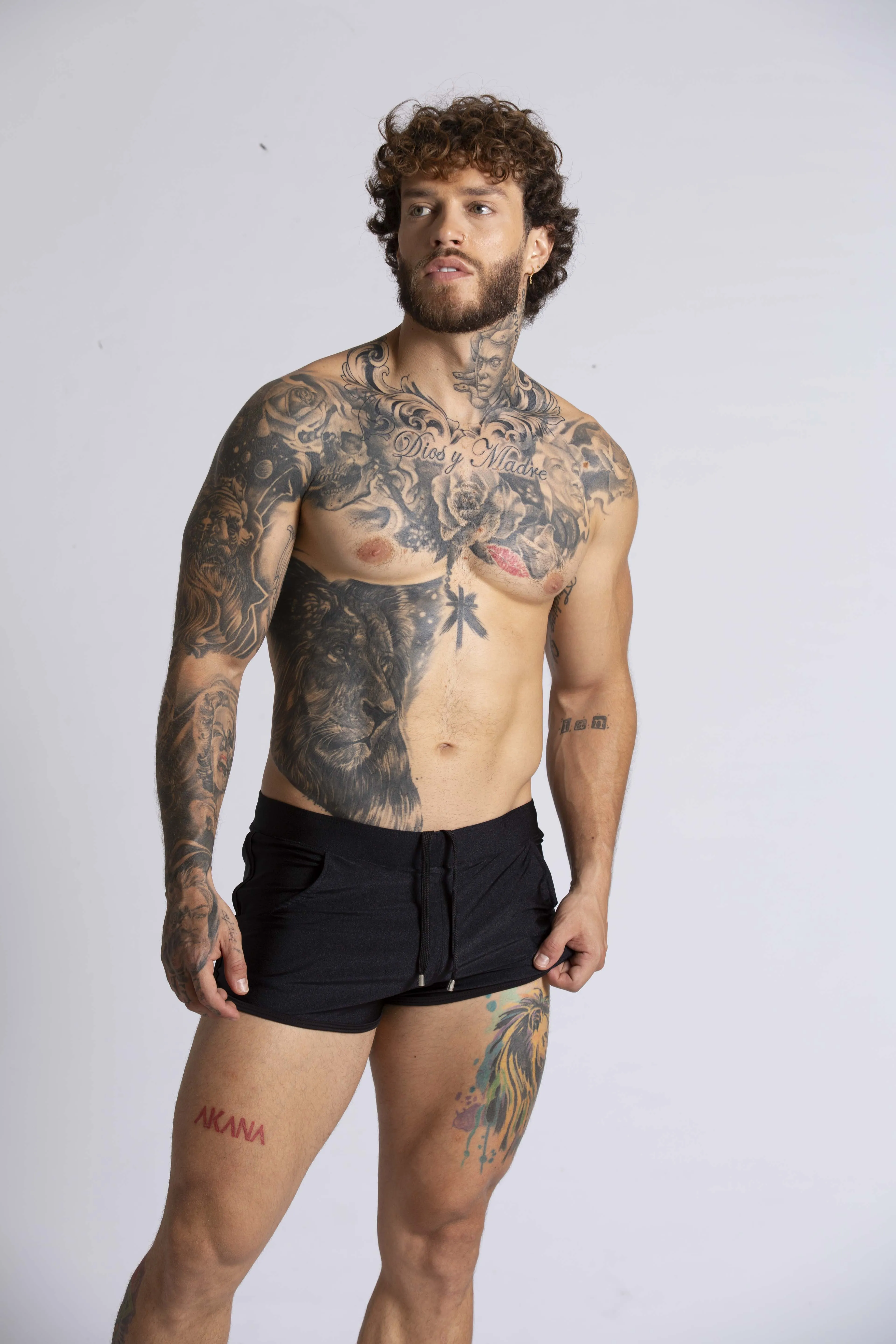 Gigo Flashing 2" swim short black