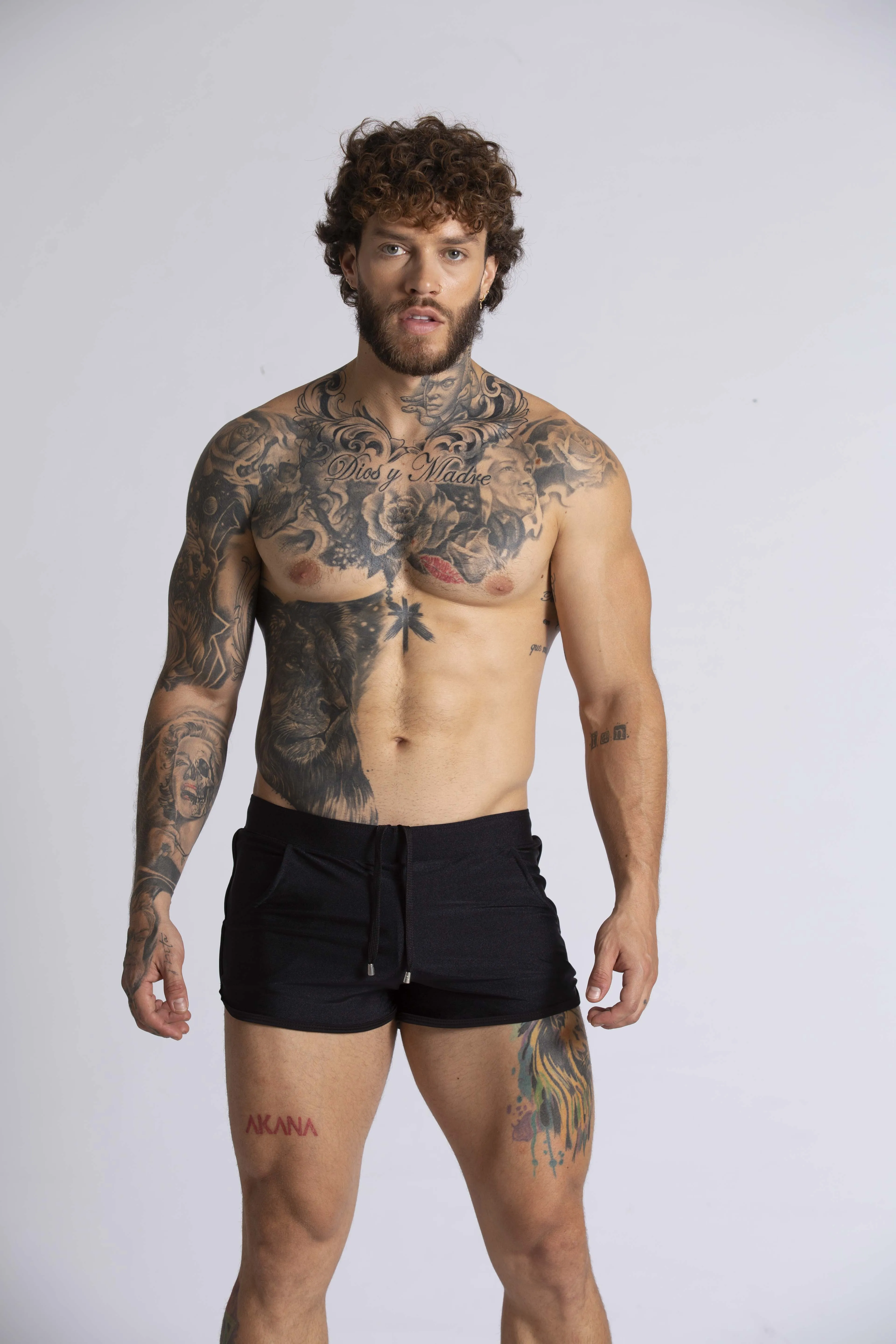 Gigo Flashing 2" swim short black