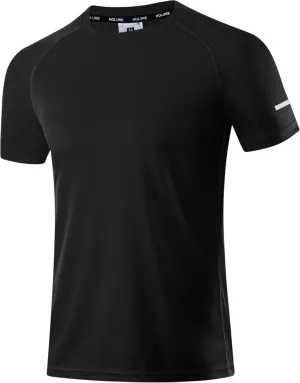 Holure Men's Mesh Quick-Dry Short Sleeve Workout T-Shirt