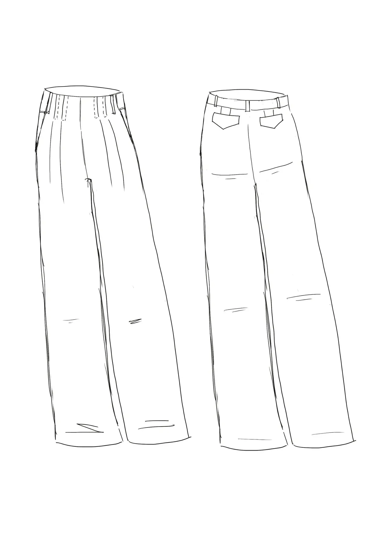 Maison Fauve - Brooklyn Trousers Sewing Pattern