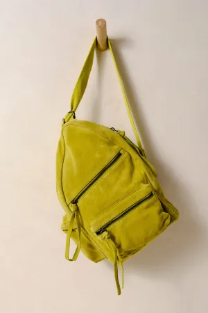 Oxford Suede Sling (CHARTREUSE)
