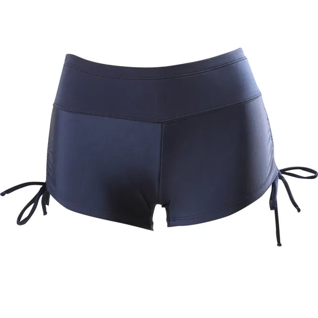 Quick Dry Black Swim Shorts