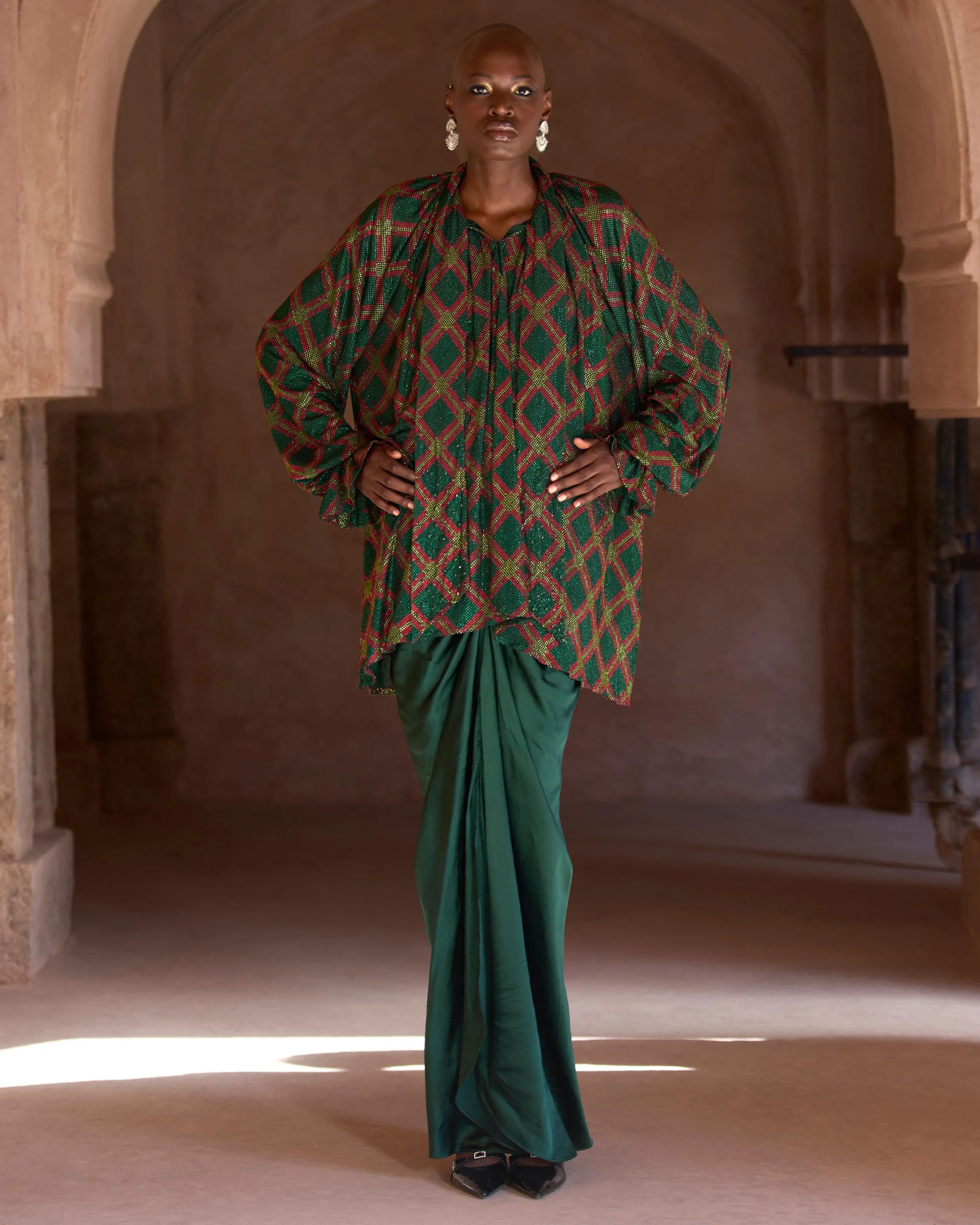 Raneem Tunic and Skirt Set