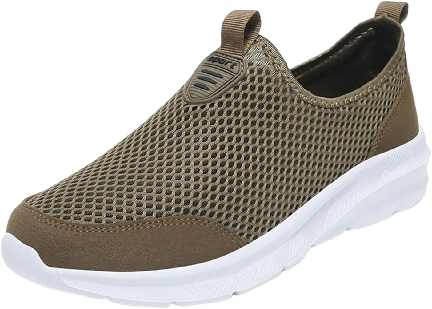Slip On Shoes for Men - Casual Comfortable Athletic Tennis Walking Sneakers for Men with Memory Foam Mens Shoes
