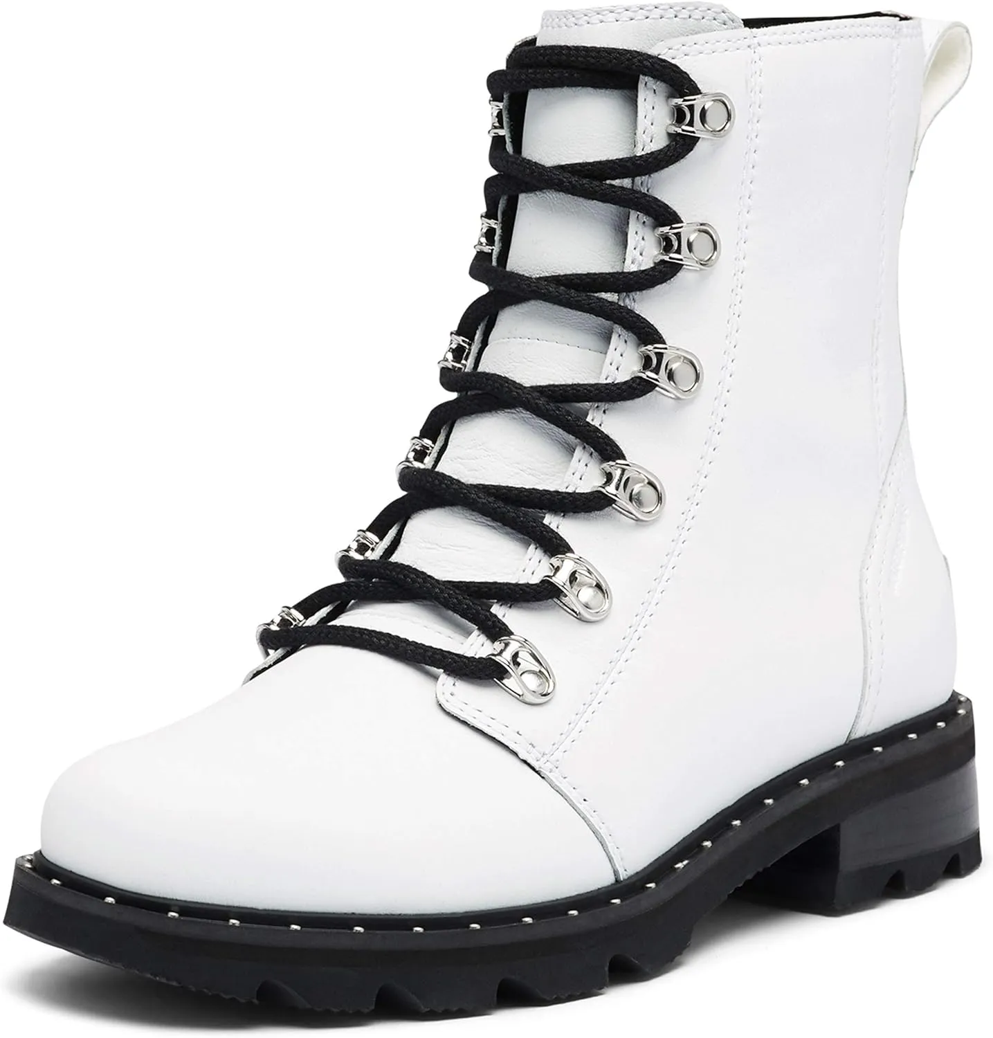 Sorel Women's Lennox Lace Rain Boot  Waterproof Leather Boots
