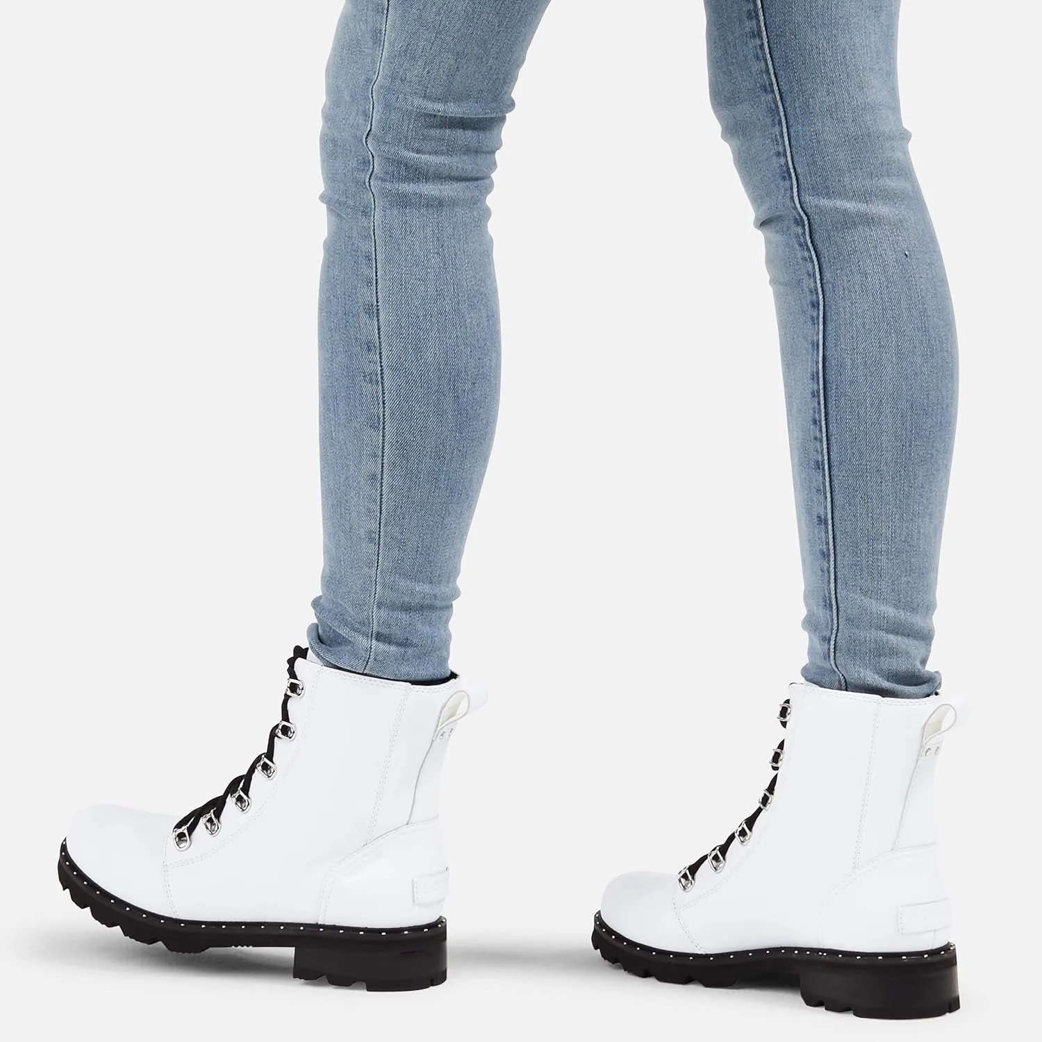 Sorel Women's Lennox Lace Rain Boot  Waterproof Leather Boots