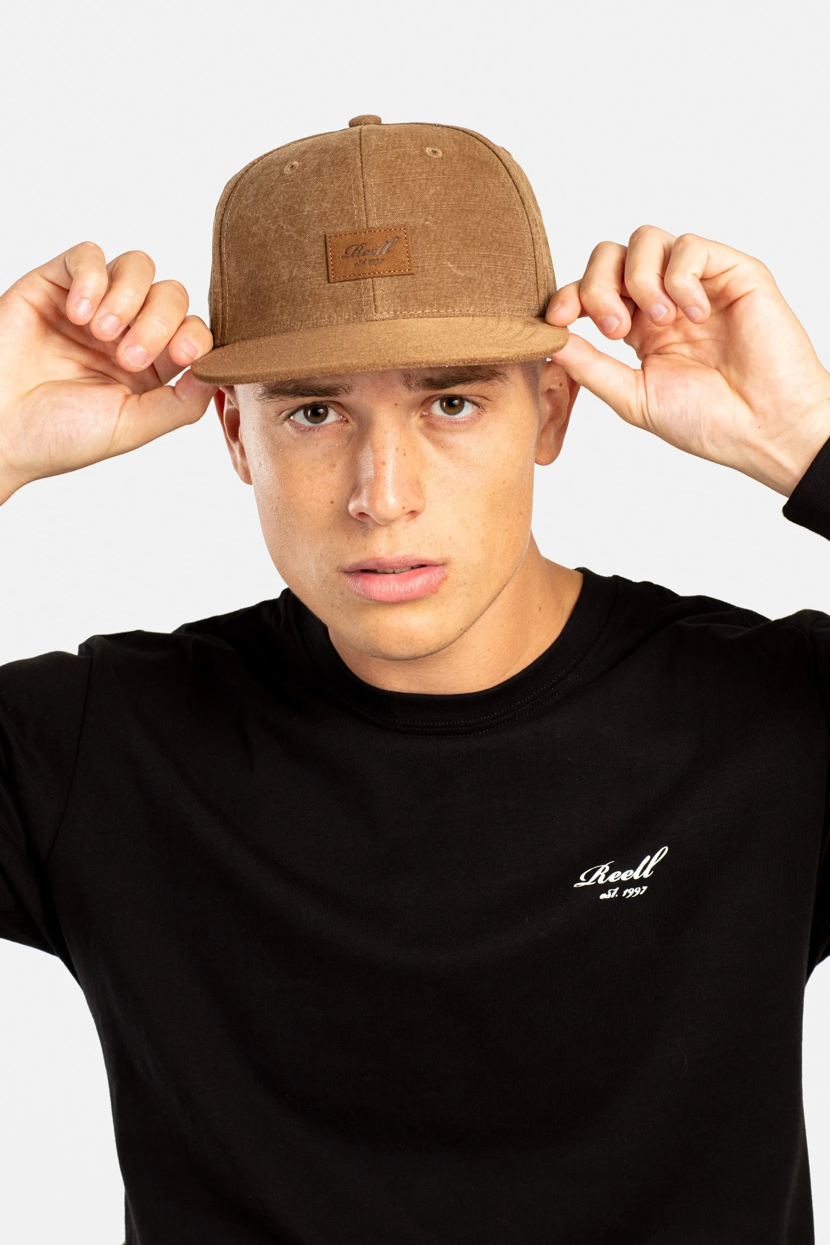 Suede Cap - Oxford Brown