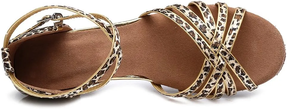 SWDZM Women's Standard Latin/Chacha/Salsa Dance Shoes Ballroom Model-301
