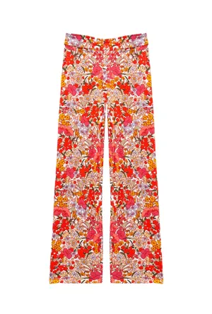 The Charlie Pant - 60's Floral